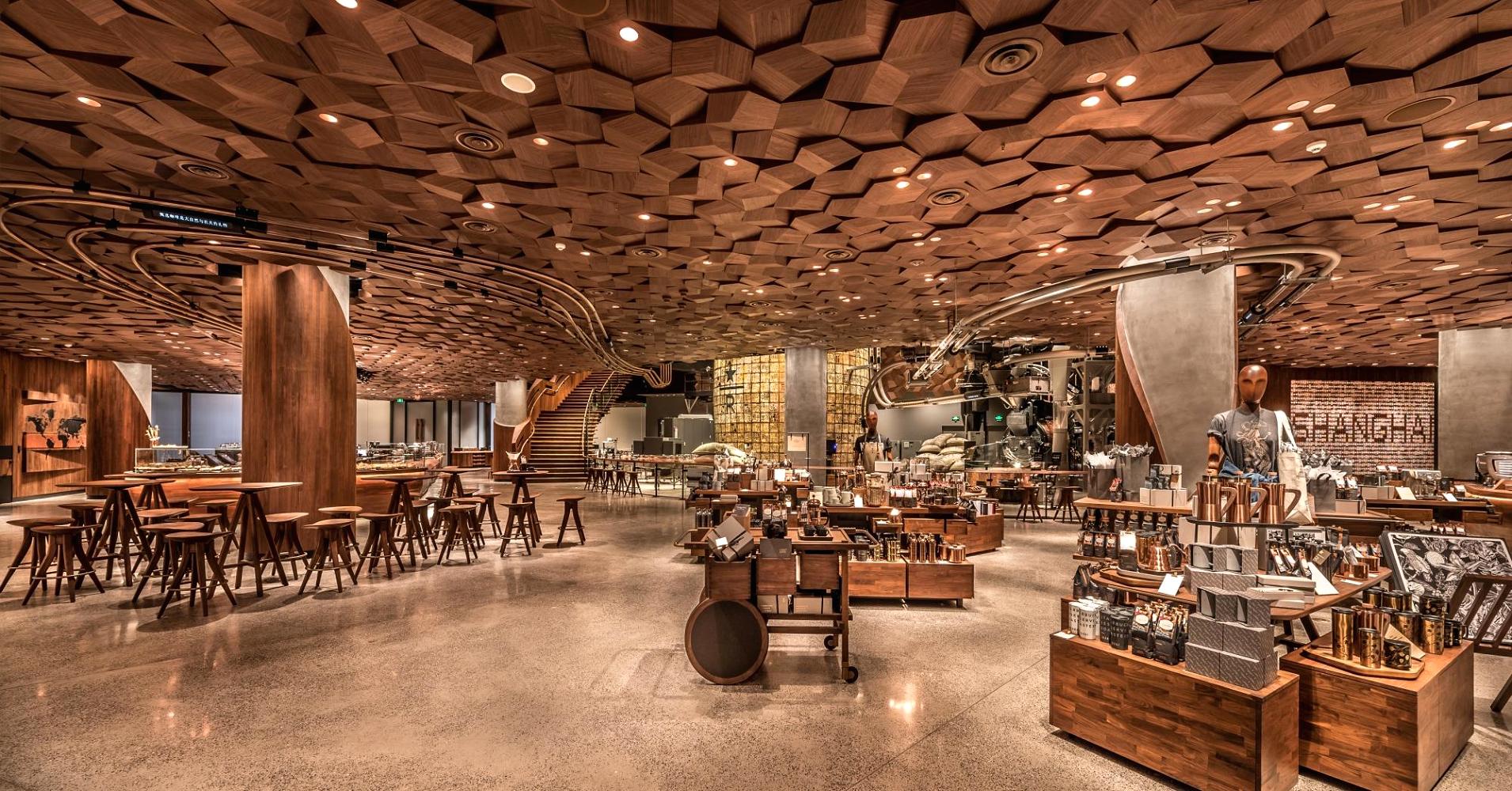 Η Starbucks εγκαινιάζει το νέο Roastery κατάστημά της στη Σαγκάη