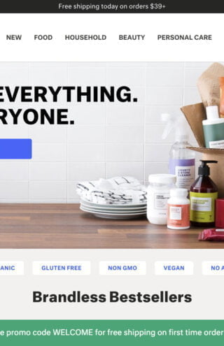 Πως η Brandless έχτισε το κοινό της χρησιμοποιώντας την «μόνο τα απαραίτητα» πολιτική της