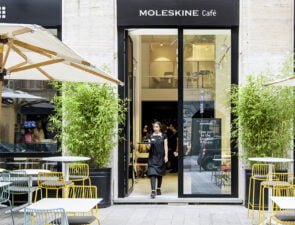 H Moleskine ανοίγει καφέ στο Λονδίνο, το Αμβούργο και τη Νέα Υόρκη