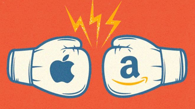 Apple vs Amazon: H μάχη των &#8220;Τιτάνων&#8221;