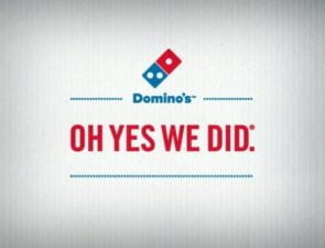 Για πίτσα Domino&#8217;s παραγγελία από το αυτοκίνητο