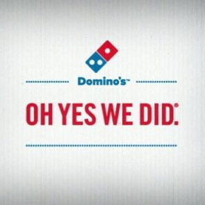 Για πίτσα Domino&#8217;s παραγγελία από το αυτοκίνητο