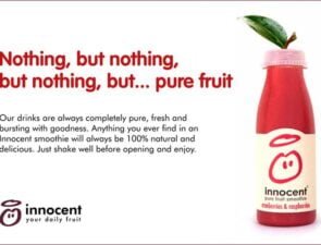 Πως η μάρκα  smoothies &#8220;Innocent&#8221; έγινε bestseller