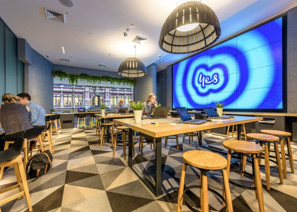 Το Optus &#8220;Yes&#8221; flagship στο Sydney