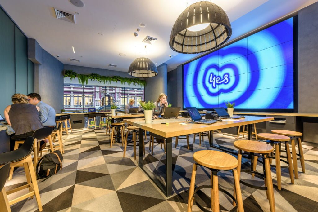 Το Optus &#8220;Yes&#8221; flagship στο Sydney