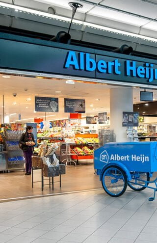 Η Albert Heijn ξεκινά &#8220;πειραματική&#8221; συνεργασία με την υπηρεσία παράδοσης γευμάτων