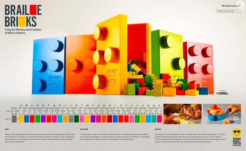Τα νέα Lego Braille δεν είναι μόνο για παιδιά