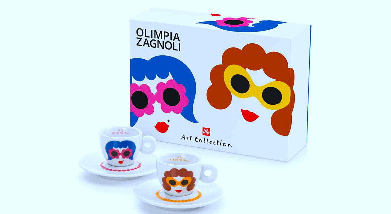 Η Illy επιστρατεύει την Ιταλίδα εικονογράφο Olimpia Zagnoli για την τελευταία της Art Collection