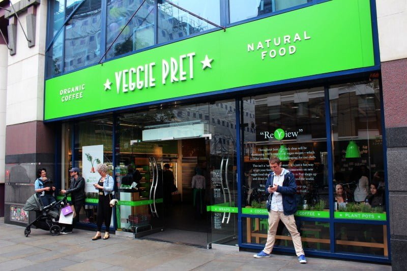 Η Pret  a Manger  εξαγοράζει την Eat σε μια vegan συμφωνία