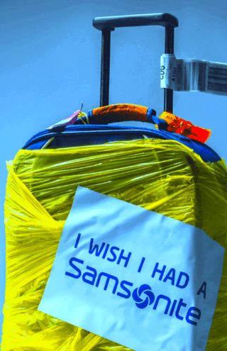 Η Samsonite εκσυγχρονίζει τις επιστροφές και τις επισκευές των προϊόντων της