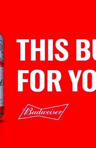 Η Budweiser απαντά στο Κατάρ δωρίζοντας την αδιάθετη μπίρα