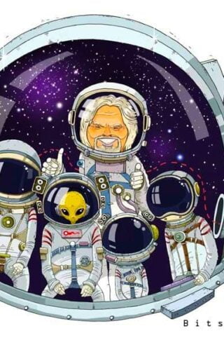 Under Armour με την Virgin Galactic του Richard Branson και τα κοστούμια διαστήματος
