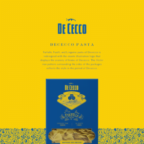 Τα De Cecco είναι τα δημοφιλέστερα ζυμαρικά της Ιταλίας