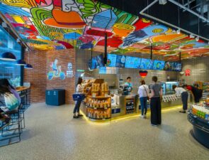 Ένα εξαιρετικό Aldi στην Σανγκάη στην Κίνα