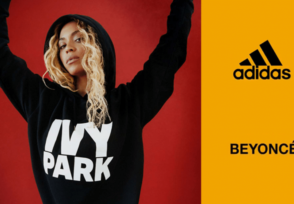 Η Adidas συνεργάζεται με την Beyonce για την ανάπτυξη της Ivy Park