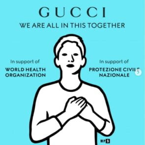 Ο Παγκόσμιος Οργανισμός Υγείας στα social media της Gucci