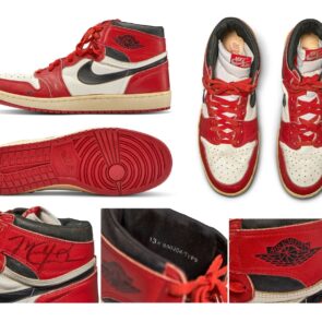 Τα πρώτα Air Jordans του Michael Jordan δημοπρατούνται για πάνω από 100.000 $