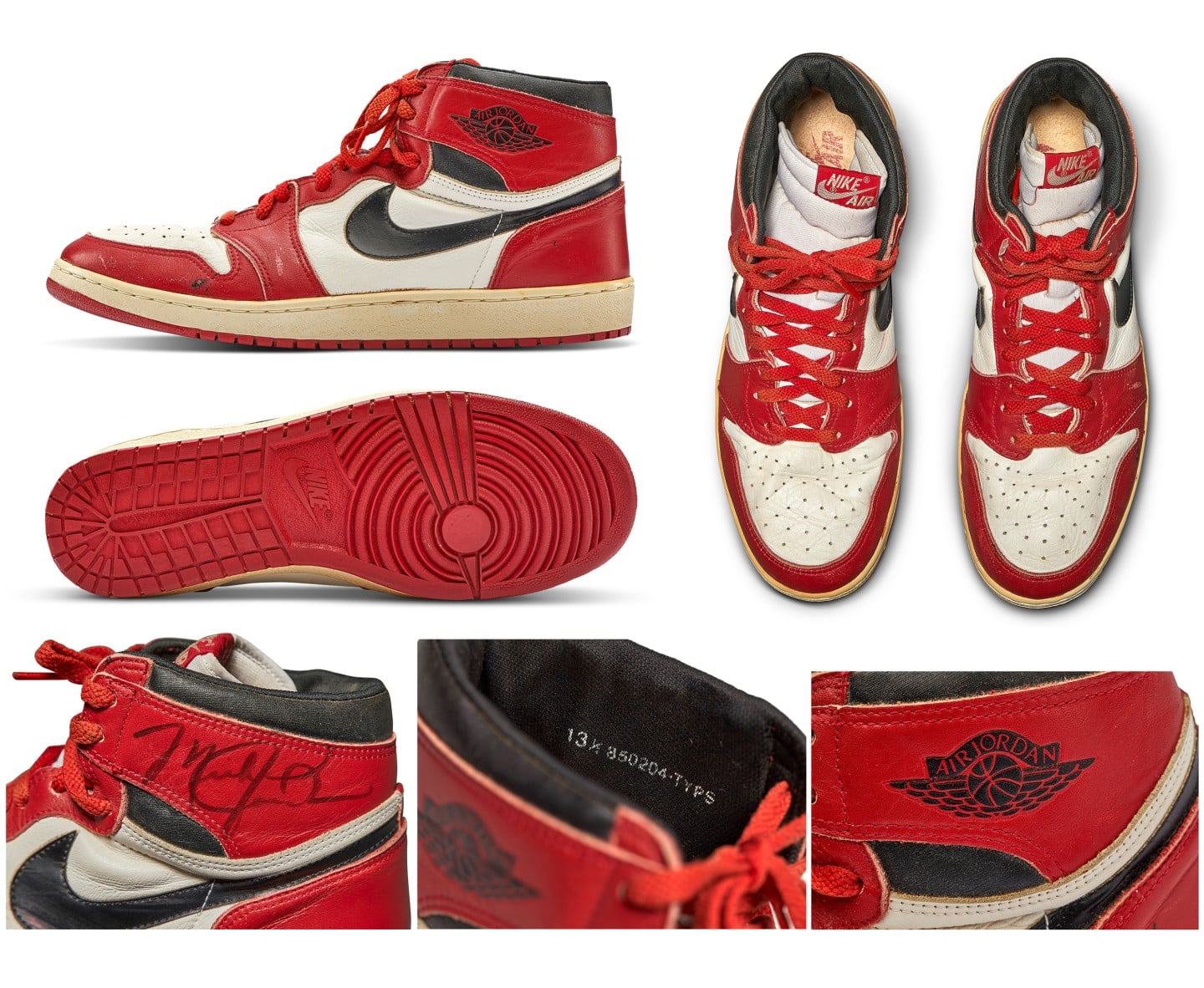 Τα πρώτα Air Jordans του Michael Jordan δημοπρατούνται για πάνω από 100.000 $
