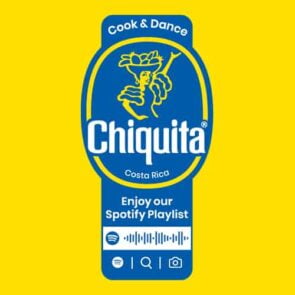 Η Chiquita επιτρέπει στους χρήστες του Spotify να ξεκλειδώνουν λίστες αναπαραγωγής