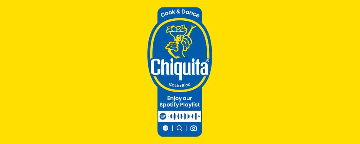 Η Chiquita επιτρέπει στους χρήστες του Spotify να ξεκλειδώνουν λίστες αναπαραγωγής