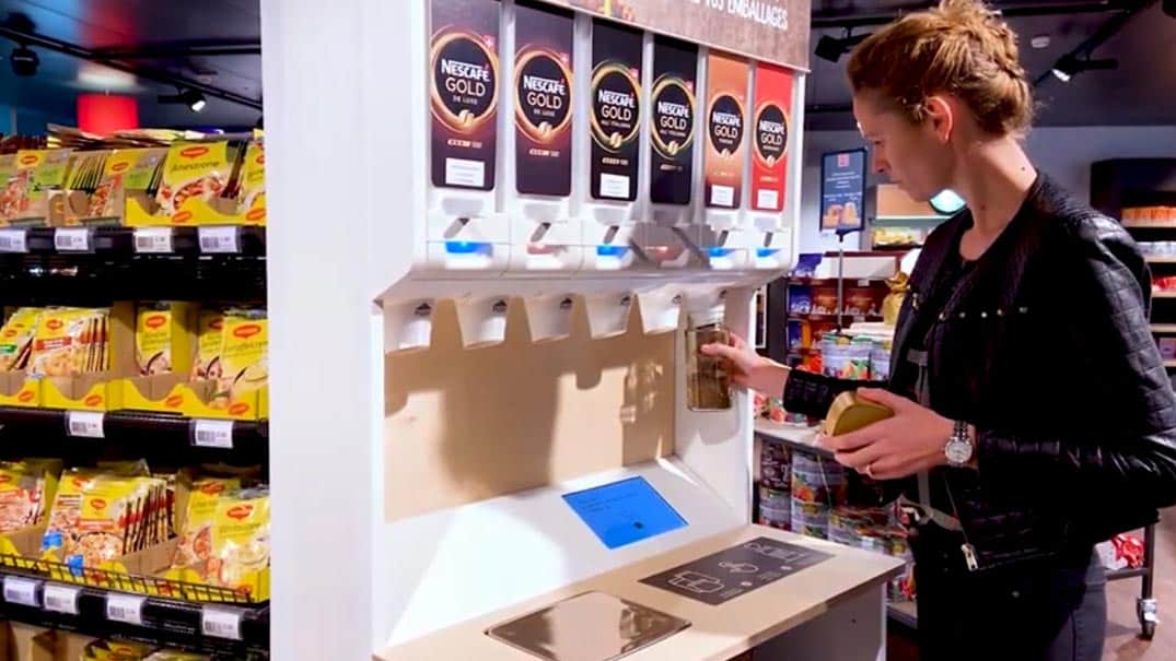 Η Nestle με νέα σειρά προιόντων αλλά και αυτόματο πωλητή καφέ
