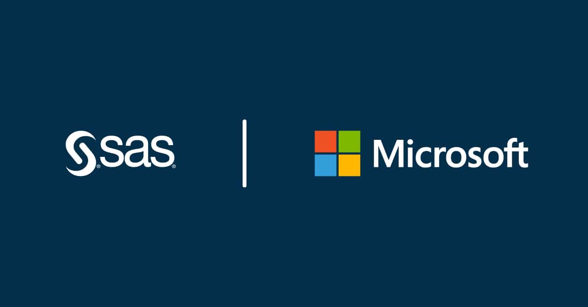 Η SAS συνεργάζεται με την Microsoft για να διαμορφώσουν το μέλλον των Analytics και της Τεχνητής Νοημοσύνης