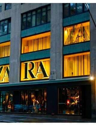 Zara |  γρήγορη αντίδραση κατά την πανδημία