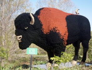 Ένας ζωολογικός κήπος με «ζώα» από LEGO