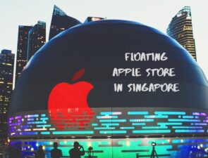 Πλωτό κατάστημα της Apple στη Σιγκαπούρη