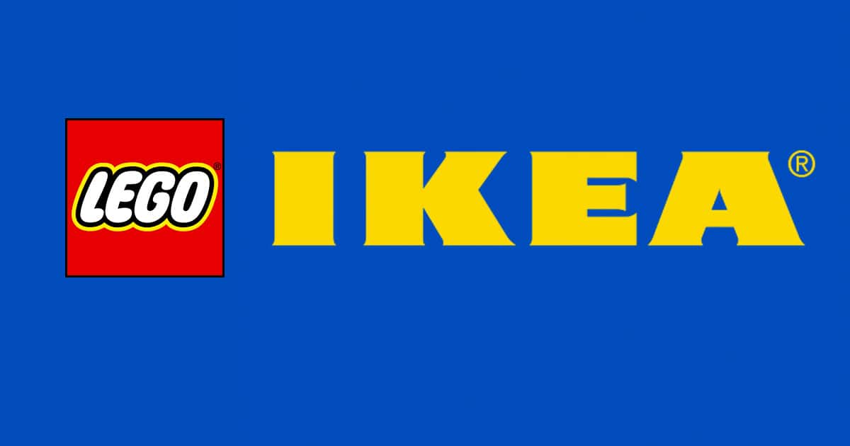 Η πρώτη συνεργασία της LEGO με την IKEA 