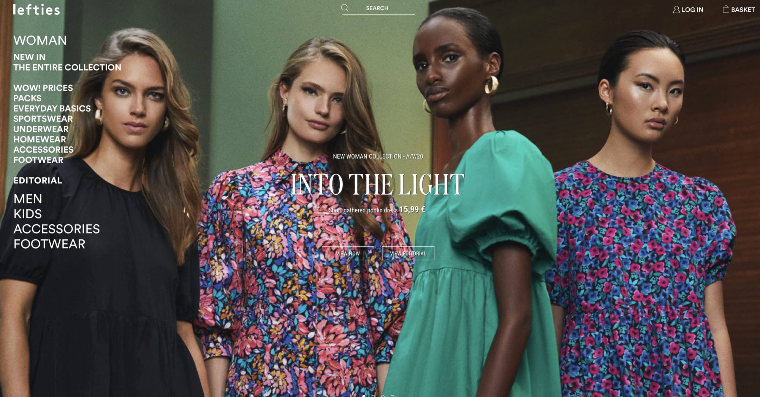 «Παρθενική» e-μφάνιση του budget brand Lefties της Zara