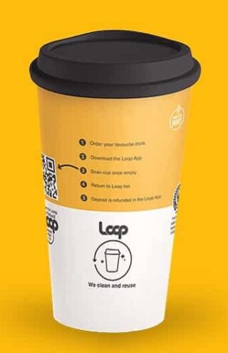 McDonald&#8217;s On The Go |  επαναχρησιμοποιήσιμα χάρτινα ποτήρια