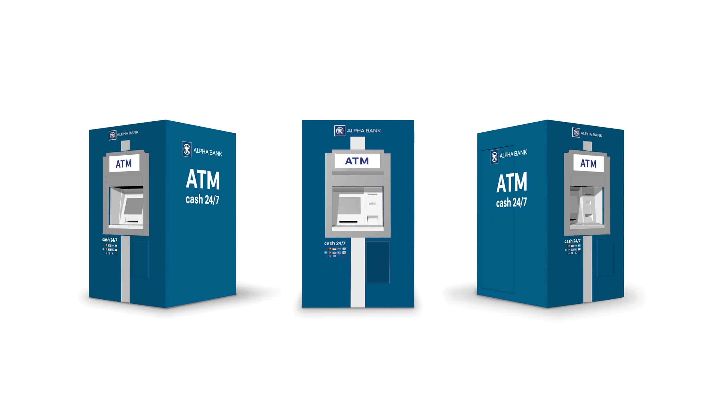 Η MILK υπογράφει τη νέα ταυτότητα των ΑΤΜ της Alpha Bank