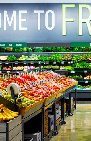 Τα καταστήματα Amazon Fresh εντυπωσιάζουν με τις τεχνολογικές δυνατότητες τους