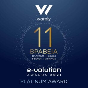 11 Βραβεία για τη Warply στα e-volution Awards 2021