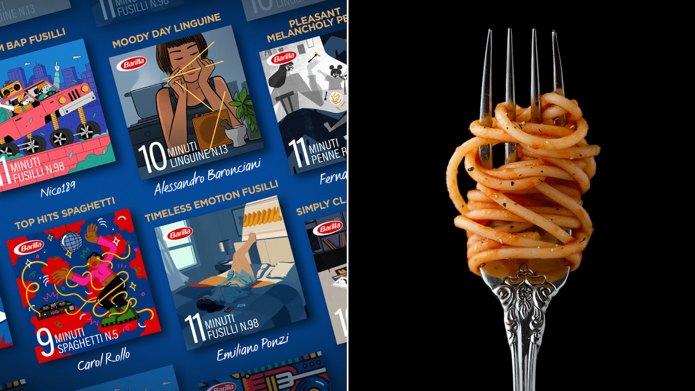 Barilla και Spotify συνεργάζονται για λίστες μουσικής