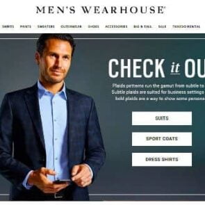 Η Men&#8217;s Wearhouse δημιουργεί καταστήματα με τεχνολογία επόμενης γενιάς