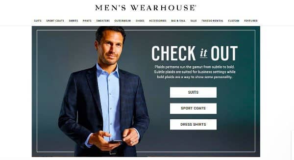 Η Men&#8217;s Wearhouse δημιουργεί καταστήματα με τεχνολογία επόμενης γενιάς