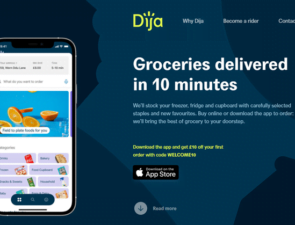 Το Dija αντίπαλος του Deliveroo ξεκινά πολλά υποσχόμενο για μισό χρόνο παράδοσης
