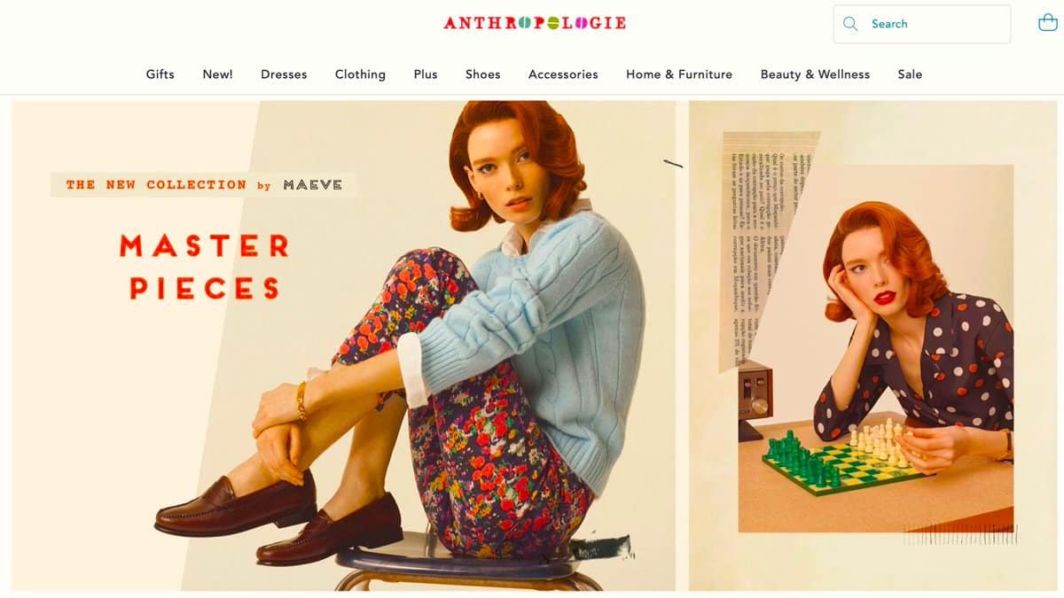 Η Anthropologie δημιούργησε τον πρώτο ψηφιακό κατάλογο της στο Pinterest 