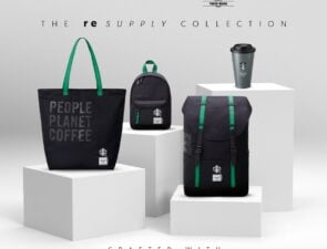Η συνεργασία της Starbucks και Herschel προσφέρει μια βιώσιμη συλλογή προϊόντων φτιαγμένα από καφέ