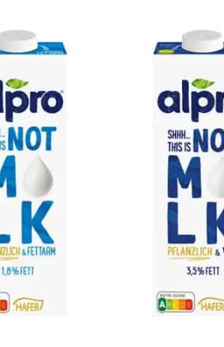 H Alpro παρουσιάζει την νέα σειρά φυτικών ροφημάτων «Not MLK»