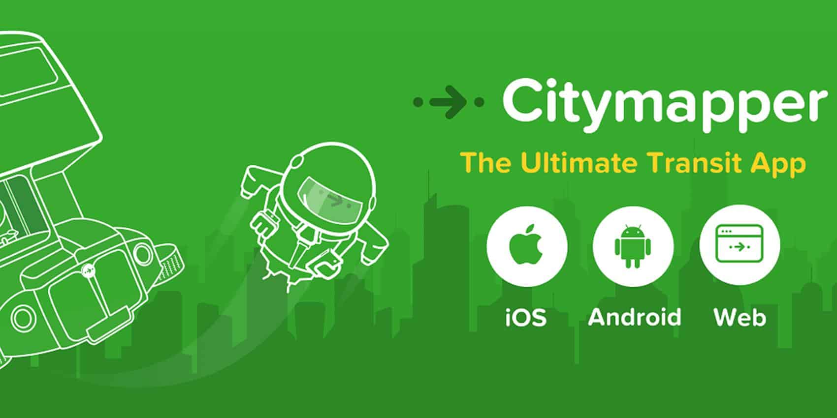 Η εφαρμογή πλοήγησης Citymapper