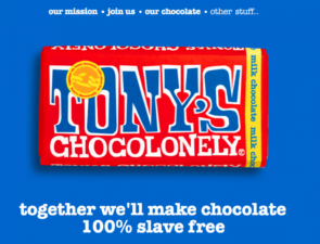 Η ολλανδική μάρκα σοκολάτας Tony&#8217;s Chocolonely έχει σκοπό