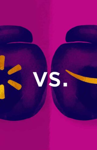 Amazon VS Walmart  |  Ο μεγάλος αγώνας επικράτησης στην αγορά συνεχίζεται