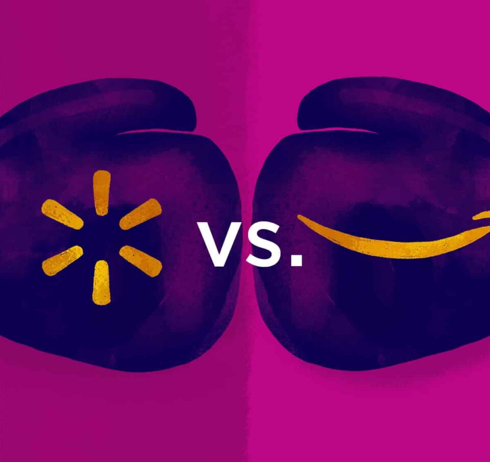 Amazon VS Walmart  |  Ο μεγάλος αγώνας επικράτησης στην αγορά συνεχίζεται