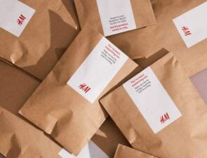 Η H&#038;M αρχίζει να χρησιμοποιεί χάρτινες συσκευασίες για τις online παραγγελίες