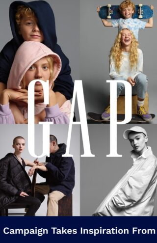 Η νέα καμπάνια της Gap βασίζεται στα 15 λεπτά διασημότητας