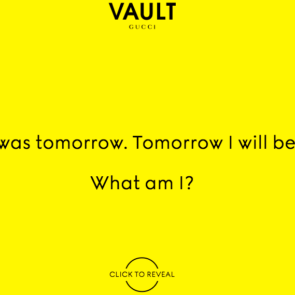 Vault |  η νέα πειραματική διαδικτυακή πλατφόρμα της Gucci