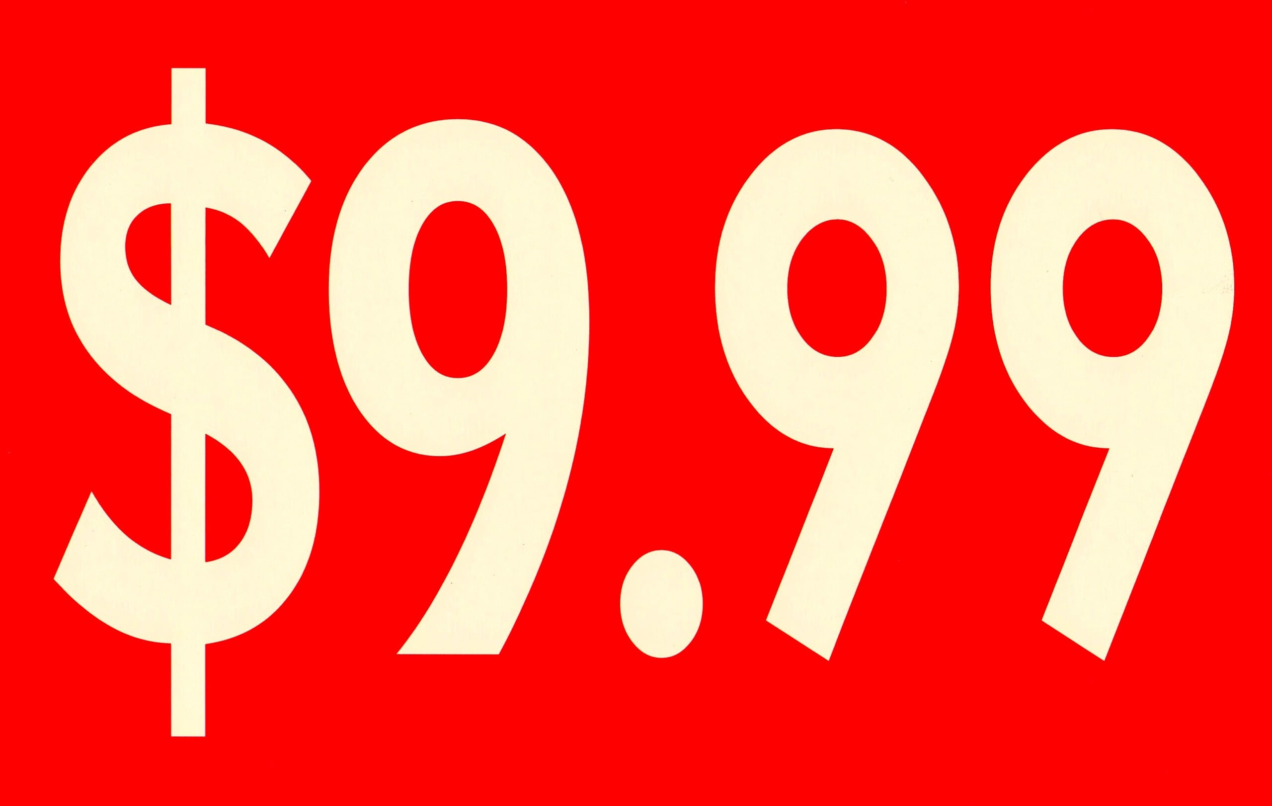 Μήπως το σύστημα τιμολόγησης τύπου «0,99$» δεν προσελκύει τους καταναλωτές; 